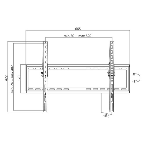 LogiLink Aluminum Tabletop Monitor Riser for Laptop and Monitor