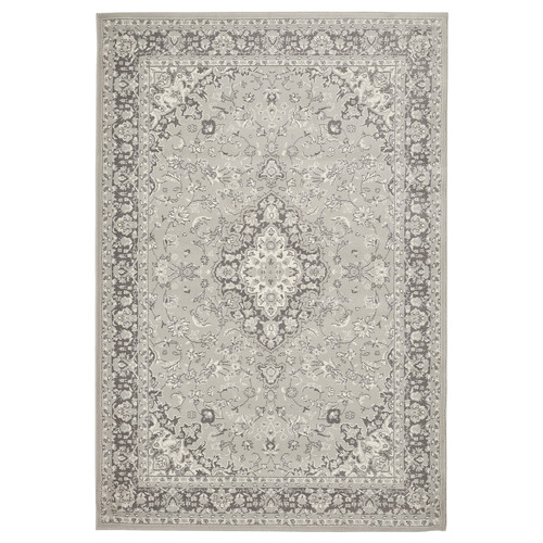 VEDBÄK Rug, low pile, light grey, 170x230 cm