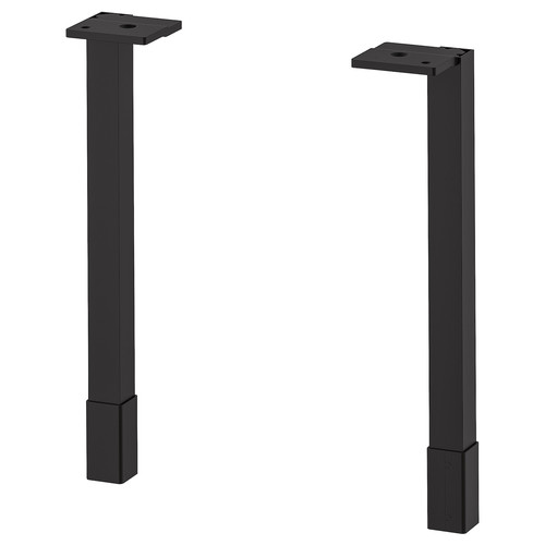 ENHET Legs f cabinet, anthracite, 23.5 cm