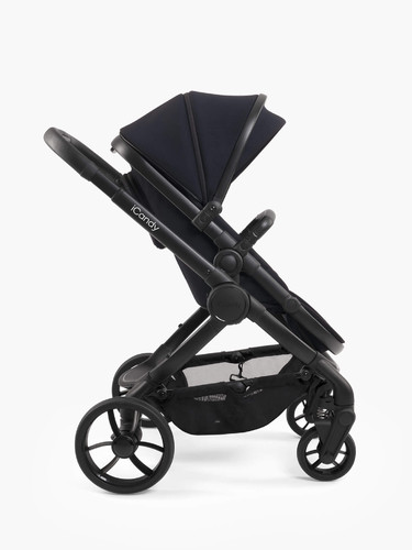 iCandy Peach 7 Designer Pushchair and Carrycot Black - Complete Bundle