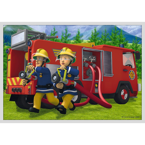 Trefl Children's Puzzle Fireman Sam 10in1 4+