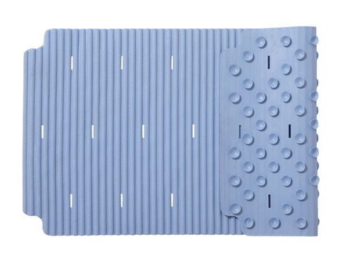 GoodHome Bathroom Mat Drina, blue