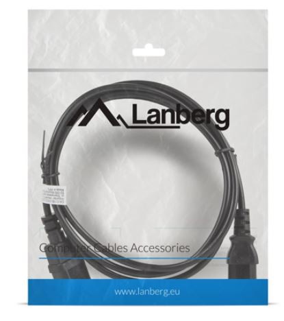 Lanberg Extension PowerCable IEC 320 C13 - C14  1.8M black