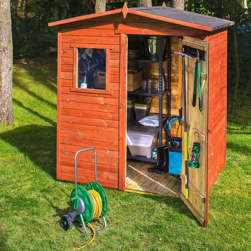 Garden Wooden Shed 180x127x210cm