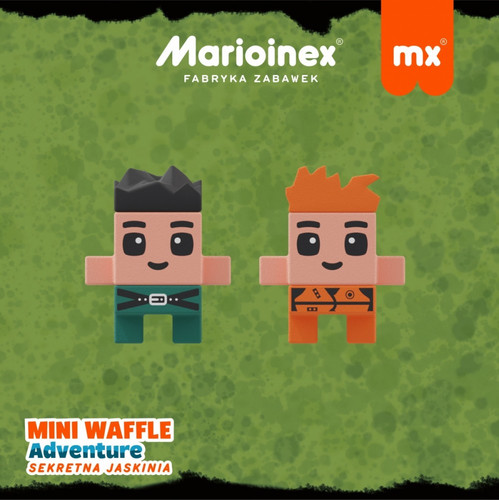 Marioinex Mini Waffle Blocks Secret Cave 5+