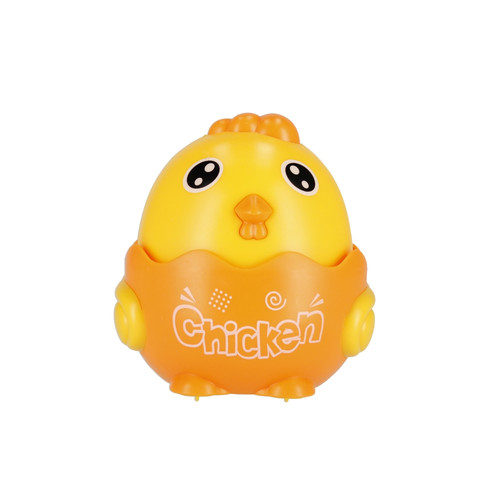 Press and Go Toy Chicken 8cm, 1pc, assorted colours, 3+