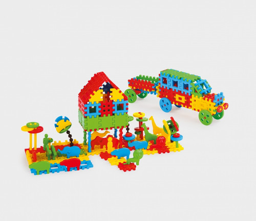 Marioinex Construction Blocks Waffles 200pcs 2+