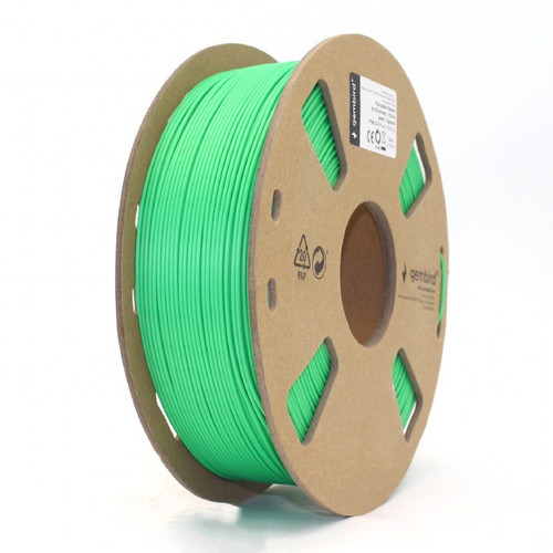 Gembird 3D Printer Filament PLA/1.75mm/fluorescent green