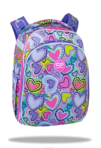 School Backpack 28x38x14 Pastel Heart