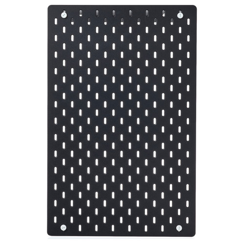 SKÅDIS Pegboard, black, 36x56 cm