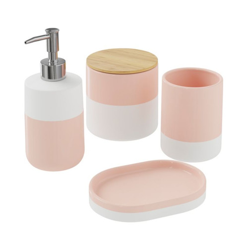 GoodHome Soap Dish Koros, pink