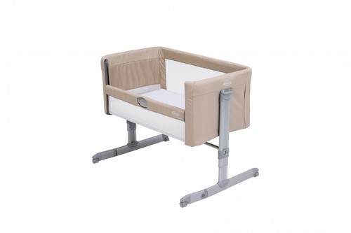 Graco Sweet2Sleep™ Bedside Crib 0-6m/0-9kg, oatmeal