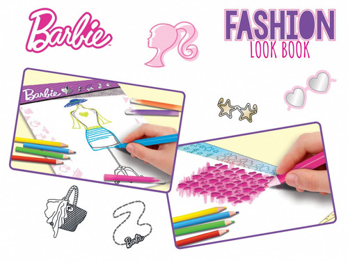 Lisciani Fashion Look Sketchbook Barbie 5+