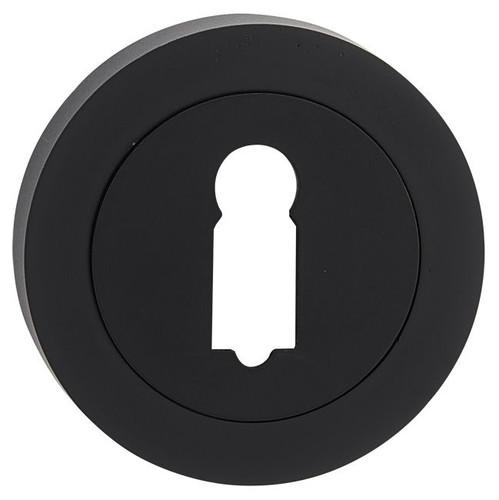 Door Escutcheon 950, round, black