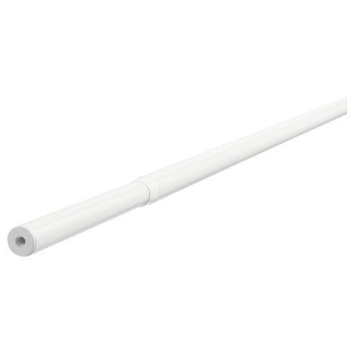 RÄCKA Curtain rod, white, 70-120 cm