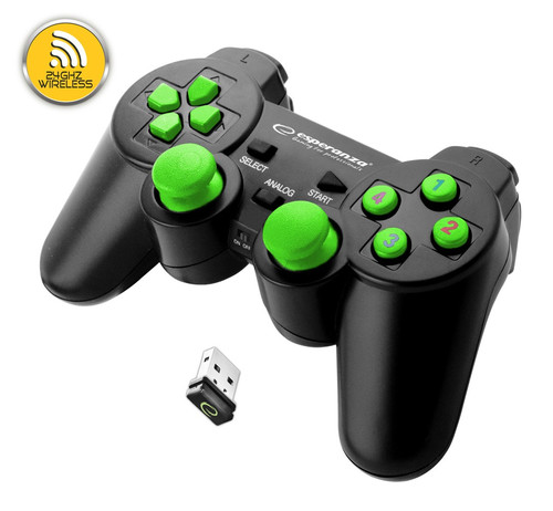 Esperanza Wireless Gamepad 2.4GHZ PS3/PC Gladiator