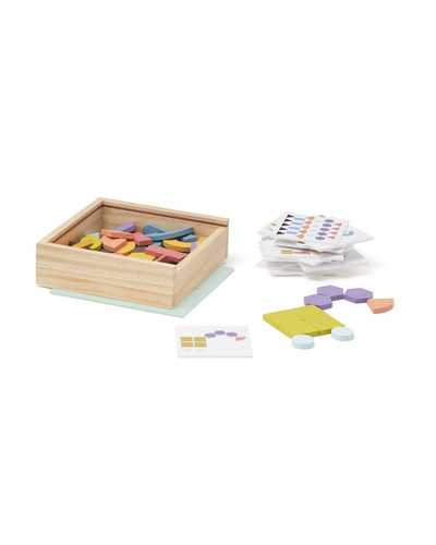 Kid's Concept Wooden Mosaic Puzzle Box 3+