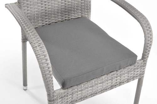 Outdoor Chair MALAGA, grey