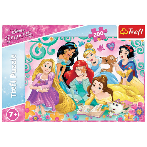 Trefl Children's Puzzle Disney Princess Princesses' World 200pcs 7+