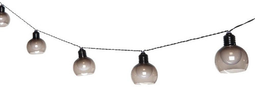 Outdoor Lighting Chain Cage 10G 3000 K IP44, smokey