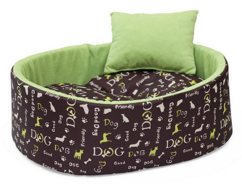 Diversa Dog Bed Funky Size 3, green