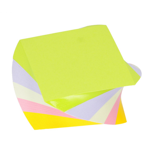 Notes Cube Colour Spiral 75x75 mm