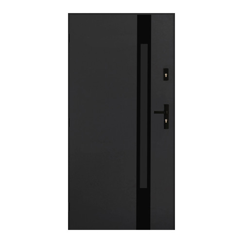 External Door Pantor Etna Black 90, left, anthracite