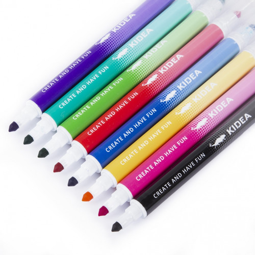 Kidea Dual Colour Markers 8pcs 16 Colours