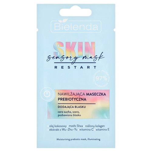 Bielenda Skin Restart Sensory Mask Moisturizing Prebiotic Mask Adding Radiance 8g