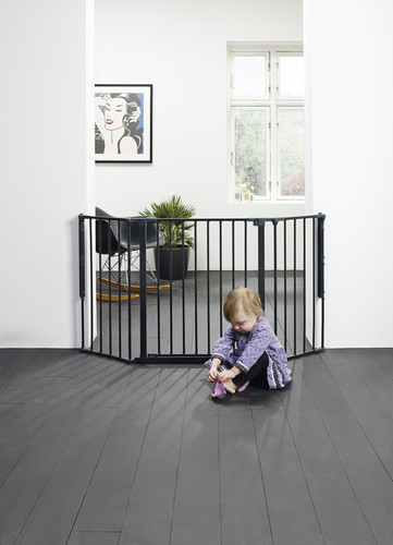 Baby Dan Safety Gate Flex M 90 - 146 cm, black