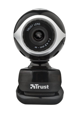 Trust Webcam Exis, black/silver