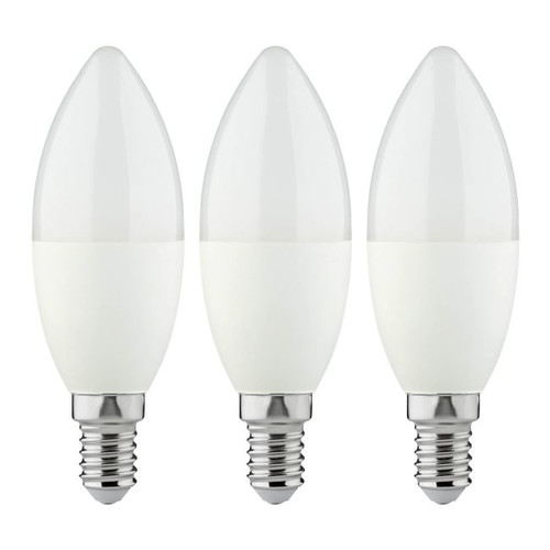 Diall LED Bulb C37 E14 806 lm 4000 K 3-pack