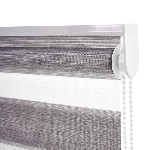 Day & Night Roller Blind Colours Elin 36.5 x 180 cm, grey wood