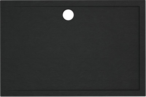 Shower Tray Lena 90 x 100 x 12 cm, black