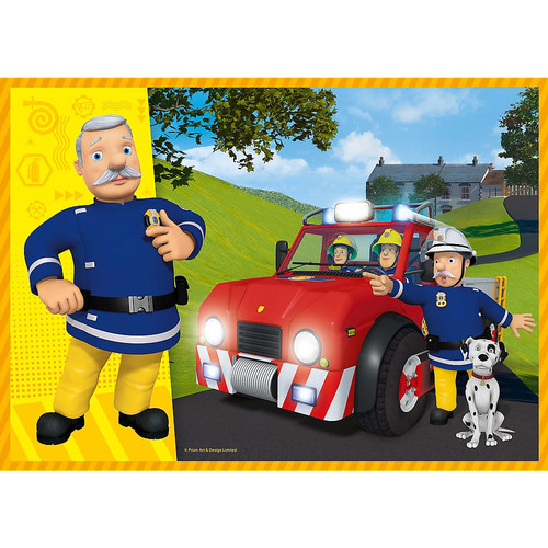 Trefl Children's Puzzle 4in1 Fireman Sam 4+