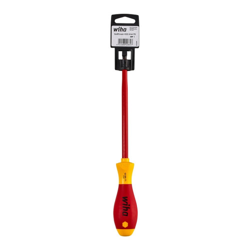 Wiha VDE Insulated Slotted Screwdriver 8 x 175mm