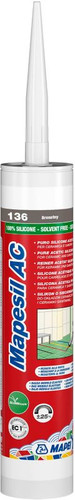 Mapei Mapesil AC 310ml 136 mud brown