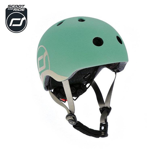 SCOOTANDRIDE Helmet for children XXS-S 1-5 years, Forest