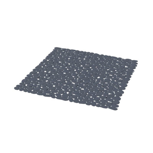 GoodHome Anti-slip Bathroom Bathtub Mat Koros 55x55, dark blue