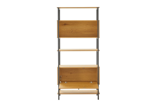 Shelving Unit Lattes, oak-look