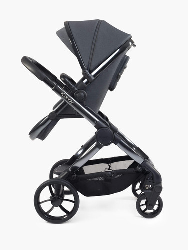 iCandy Peach 7 Designer Pushchair and Carrycot Dark Grey - Complete Bundle