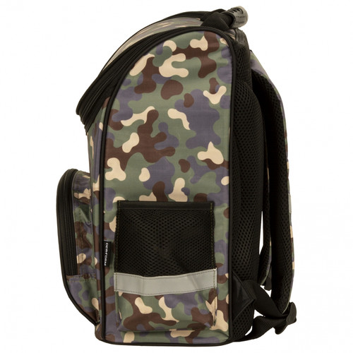 School Backpack Camo 28X36X15cm