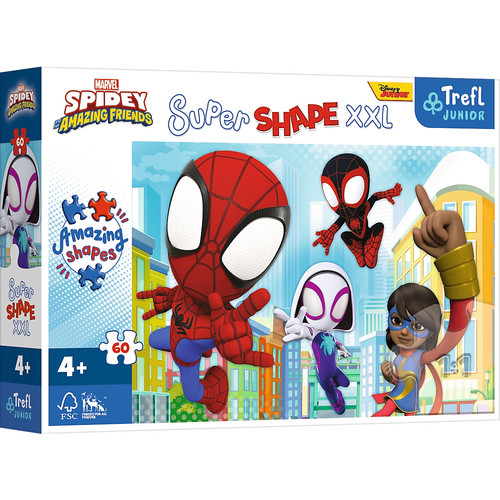 Trefl Children's Puzzle Spidey & His Amazing Friends 60ps 4+