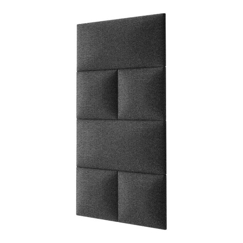 Upholstered Wall Panel Stegu Mollis Square 30 x 30 cm, dark grey
