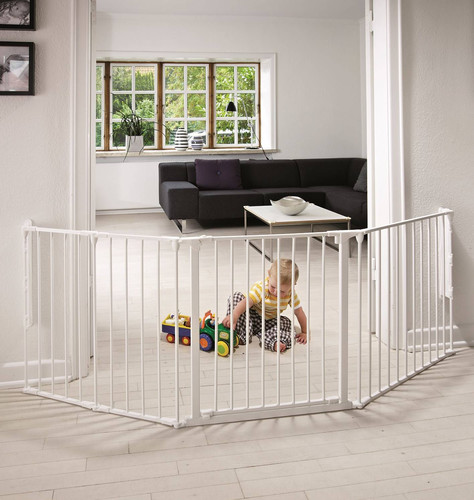 Baby Dan Safety Gate Flex L 90 - 223 cm, white