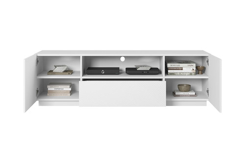 TV Cabinet Asha 167 cm, matt white