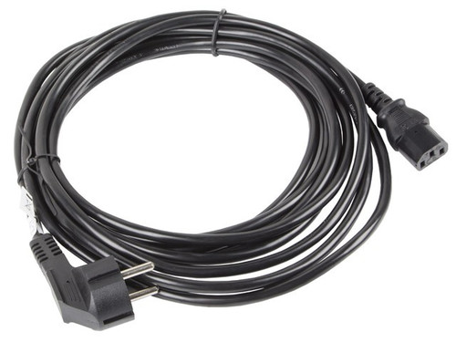 Lanberg Power Cable EU Plug CEE 7/7 - IEC 320 C13 VDE 5m, black