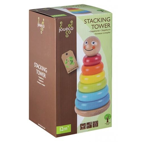 Joueco Wooden Stacking Tower 12m+