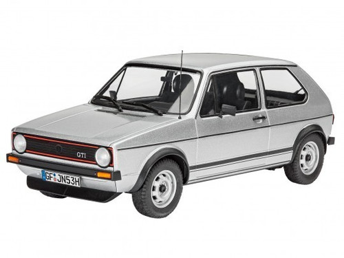 Revell Plastic Model Kit VW Golf 1 GTI 10+