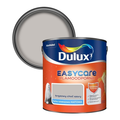 Dulux EasyCare Matt Latex Stain-resistant Paint 2.5l brown yet grey